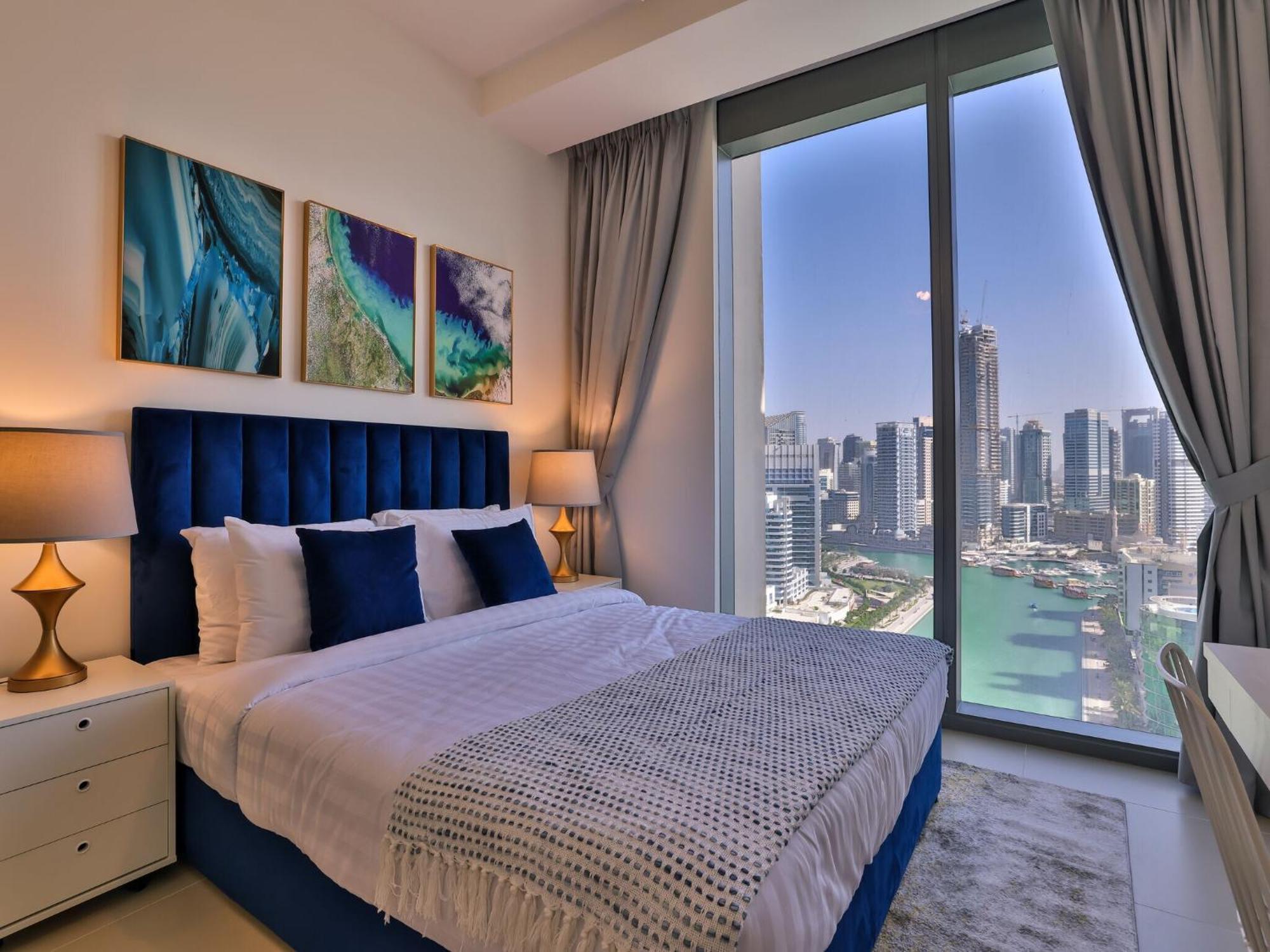 Luxurious Apartments Dubai Marina Views Pool Gym By Sojo Stay 外观 照片